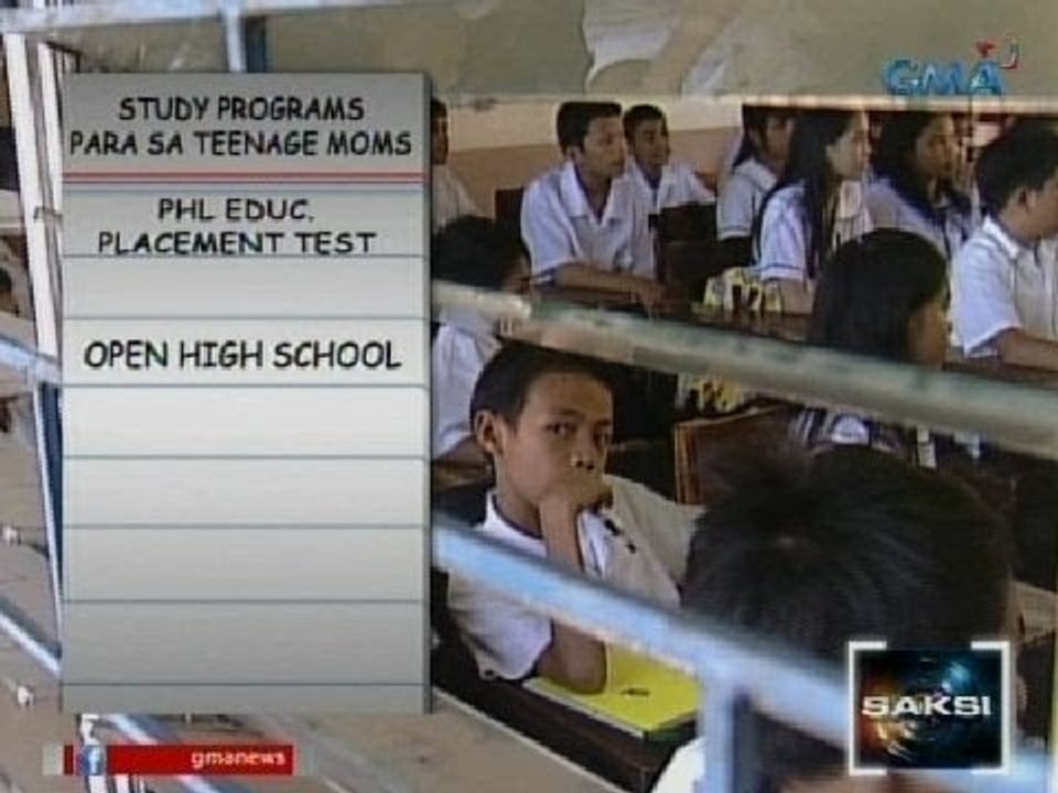 Brgy. Saksi: Apat na study program, pwedeng pamilian ng mga batang inang gustong magbalik-eskwela