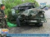 UB: Sundalo, patay sa salpukan ng military truck at bus sa Ilocos Norte