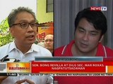 BT: Sen. Bong Revilla at DILG Sec. Mar Roxas, nagpatutsadahan