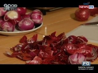 Good News: Onion peels for the relief of   dandruff