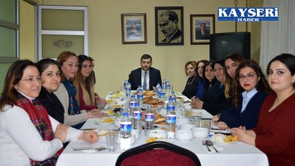 MHP KADIN KOLLARI KADIN GAZETECİLERLE YEMEKTE BULUŞTU