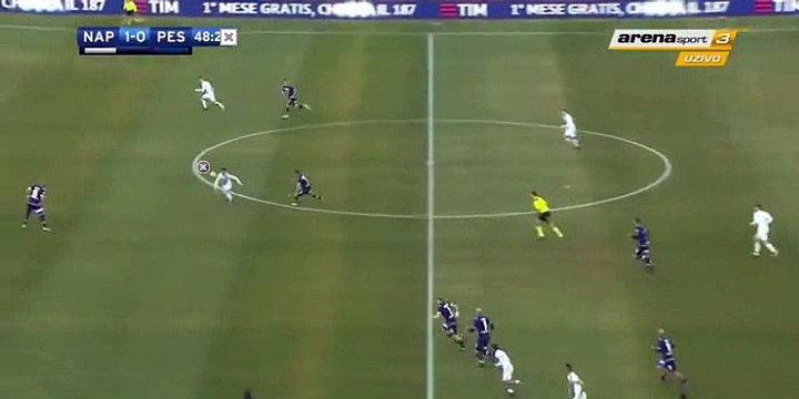 Marek Hamsik GOAL HD - Napoli 2 - 0 Pescara 15.01.2017