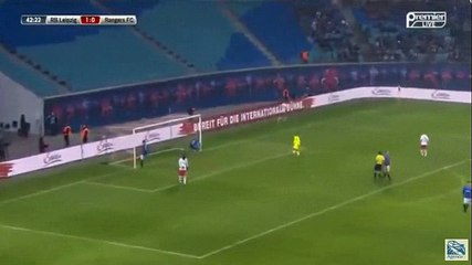 Oliver Burke Goal HD - RB Leipzig 2-0 Rangers 15.01.2017