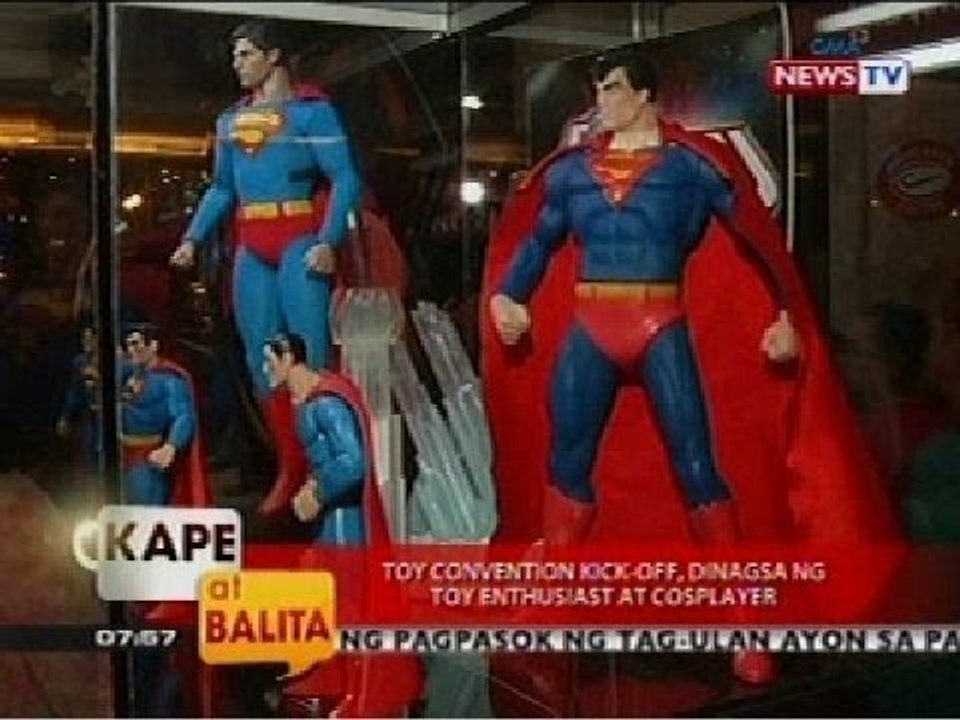KB: Toy convention kick-off, dinagsa ng toy enthusiast at cosplayer