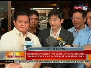 BT: Video ng engkwentro sa Balintang Channel, napanood na ng Taiwanese investigators