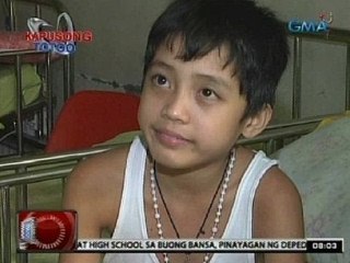 24 Oras: Batang nagsusuka ng dugo, nangangailangan ng tulong medikal