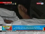 BP: Lalaki sa Cebu, patay nang barilin sa gitna ng pagdiriwang ng pista