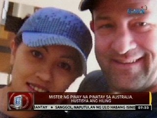 24 Oras: Mister ng Pinay na pinatay sa Australia, hustisya ang hiling