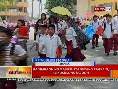 DOH, nilinaw na walang inilabas na kautusan laban sa pagbebenta ng softdrinks at junk food