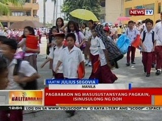 DOH, nilinaw na walang inilabas na kautusan laban sa pagbebenta ng softdrinks at junk food