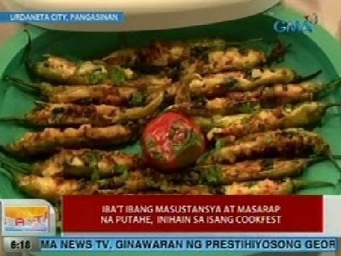 UB: Iba't ibang masustansya at masarap na putahe, inihain sa isang cookfest sa Pangasinan
