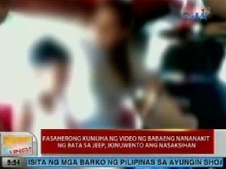 UB: Pasaherong kumuha ng video ng babaeng nananakit ng bata sa jeep, ikinuwento ang nasaksihan