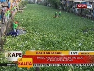 KB: Balitaktakan: MMDA, nagsasagawa ng metro-wide cleanup operations