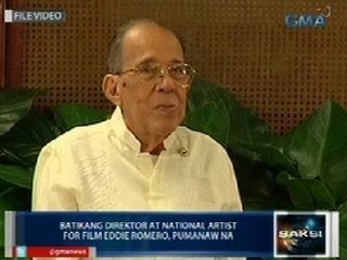 Saksi: Batikang direktor at National Artist for Film na si Eddie Romero, pumanaw na