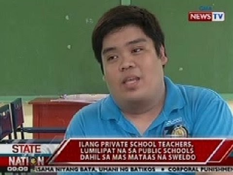 SONA: Ilang private school teachers, lumilipat na sa public schools dahil sa mas mataas na sweldo
