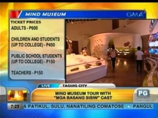 Unang Hirit: Mind Museum Tour with 'Mga Basang Sisiw' Cast