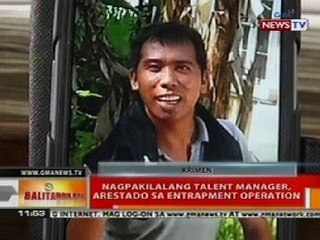 BT: Nagpakilalang talent manager sa Manila, arestado sa entrapment ops