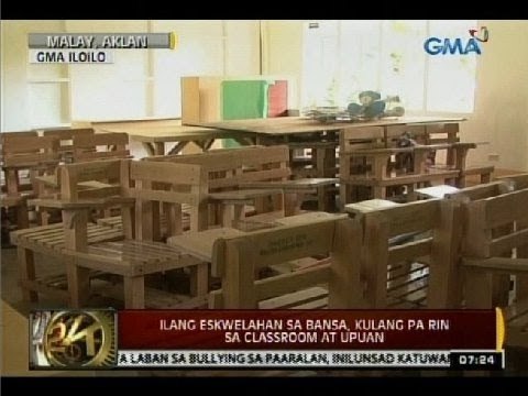 24 Oras: Ilang eskwelahan sa bansa, kulang pa rin sa classroom at upuan