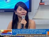 NTG: Cultural singer na si Bayang Barrios, kilala sa mga awit tungkol sa kalikasan at social issues