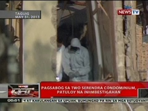 QRT: Pagsabog sa Two Serendra Condo, patuloy na iniimbestigahan