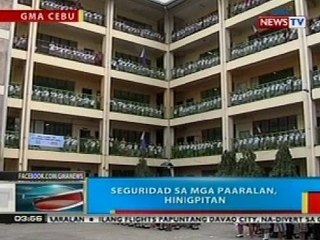 BP: Seguridad sa paaralan sa Cebu, hinigpitan