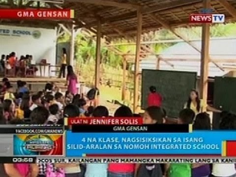 BP: 4 na klase, nagsisiksikan sa isang silid-aralan sa isang paaralan sa Maasim, Sarangani
