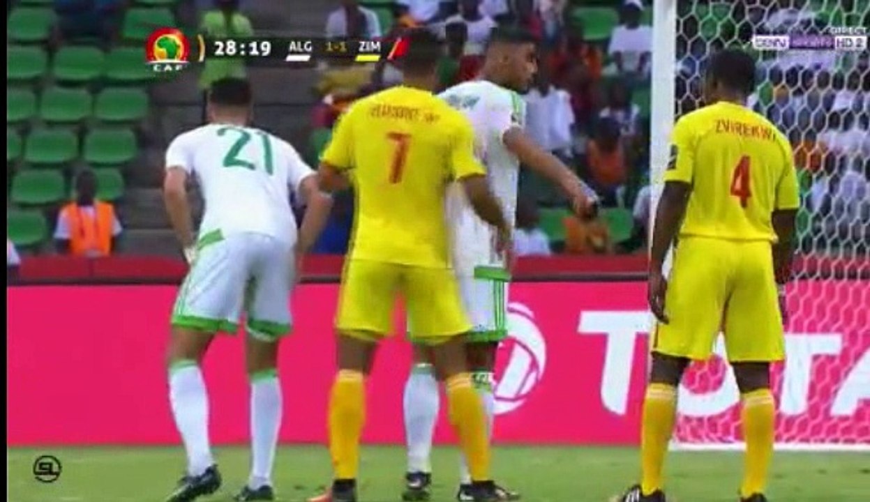 Nyasha Mushekwi GOAL HD - Algeria	1-2	Zimbabwe 15.01.2017
