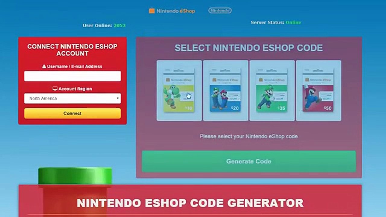 Nintendo eShop Code Generator - How To Get Free Nintendo eShop Codes | EASY  - video Dailymotion