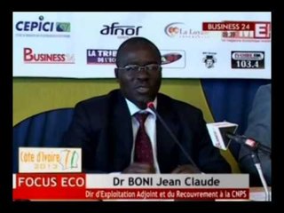 Business 24 Focus Eco  Cote d'Ivoire 2013 Ateliers CNPS et Microsoft