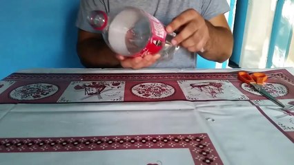 How to make a broom from plastic bottles _ Homemade