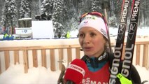 Biathlon - CM - Ruhpolding : Chevalier «Je me fais vraiment plaisir»