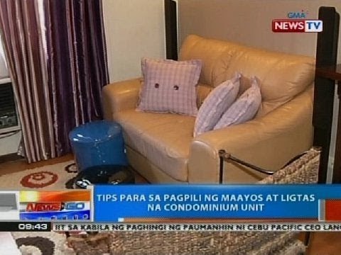 NTG: Tips para sa pagpili ng maayos at ligtas na condominium unit
