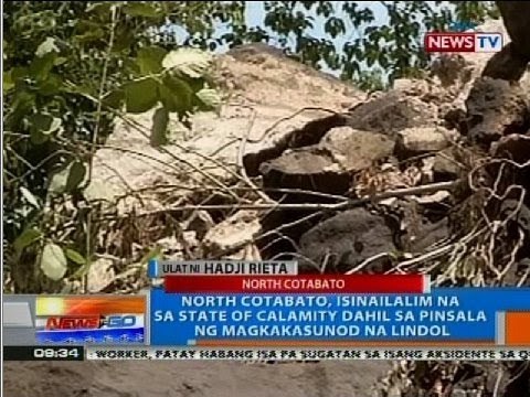 North Cotabato, isinailalim na sa state of calamity dahil sa pinsala ng magkakasunod na lindol