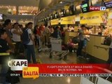 KB: Flights papunta at mula Davao, balik-normal na