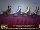 24Oras: GMA Network, umani ng parangal sa UA&P Tambuli Awards 2013