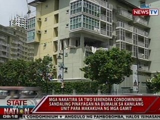 SONA: Mga nakatira sa Two Serendra, sandaling pinayagang makakuha ng mga gamit