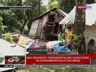 QRT: Mga residente sa N. Cotabato, pansamantalang lilikas dahil sa pangambang dulot ng lindol