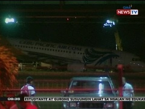 SONA: Sanhi ng paglagpas sa runway ng eroplano sa Davao Airport, inaalam pa rin