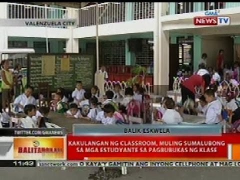 BT:Kakulangan ng classroom sa Valenzuela, muling sumalubong sa mga estudyante