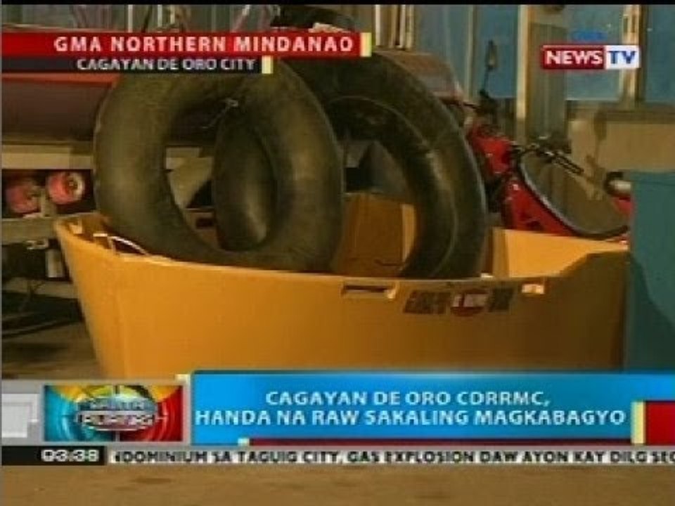BP: Cagayan de Oro CDRRMC, handa na raw sakaling magkabagyo