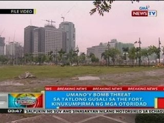 BP: 3 gusali sa The Fort sa Taguig City, nakatanggap umano ng bomb threat