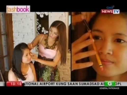 Shape and color your eyebrows the Solenn Heussaff way!