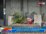 NTG: Litrato ng isang Fil-Am na nagtatanim sa harap ng abandonadong hotel sa Maynila, kumakalat