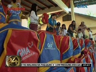 1,300 estudyante sa Iloilo, nabigyan ng bagong school supplies ng Kapuso Foundation
