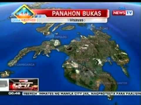 QRT: GMA Weather update as of 6:46 p.m. (June 6, 2013)