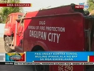 BP: 18 sa 45 eskwelahan sa Dagupan City, nadiskubreng lumalabag sa fire safety code