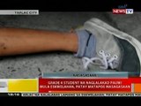 BT: Grade 4 student na naglalakad pauwi mula eskwelahan, patay matapos masagasaan