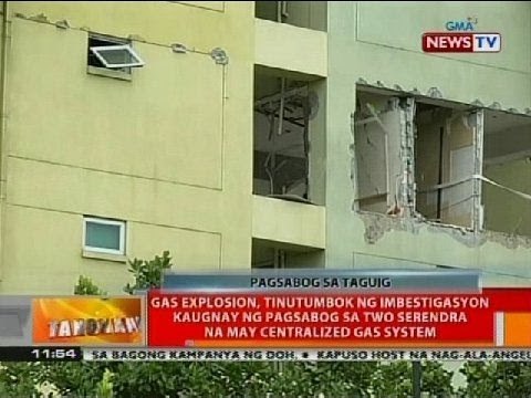 Gas explosion, tinutumbok ng imbestigasyon kaugnay ng pagsabog sa Two Serendra