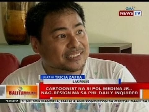 BT: Cartoonist na si Pol Medina Jr., nag-resign na sa PHL Daily Inquirer
