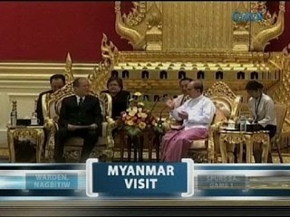 Saksi: Pnoy, nasa Myanmar para sa isang forum